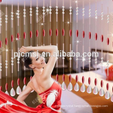 decorative beads curtains transparent crystal bead curtain